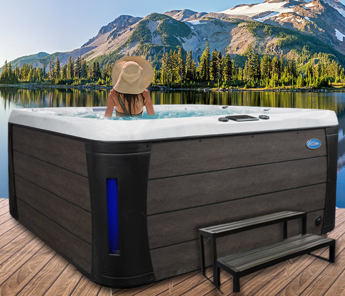 Calspas hot tub being used in a family setting - hot tubs spas for sale Casper